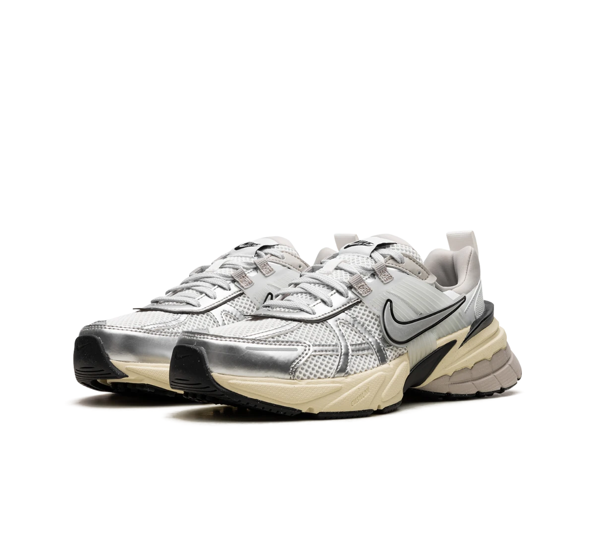 Nike V2K Run Wmns 'Metallic Silver' Prata
