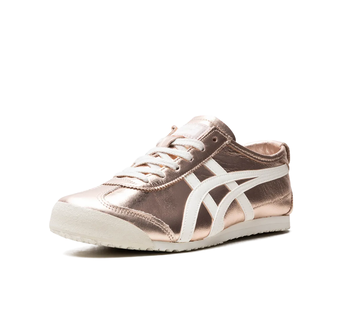 Tênis Onitsuka Tiger Mexico 66 'Rose Gold' Metálico