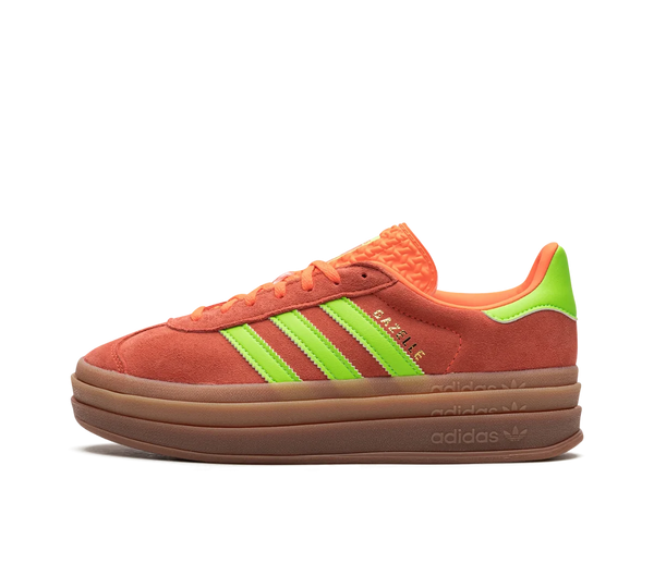 Tênis Adidas Gazelle Bold 'Solar Orange Solar Green' Laranja