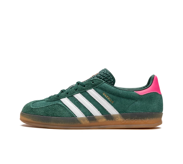 Tênis Adidas Gazelle Indoor 'Collegiate Green Lucid Pink' Verde