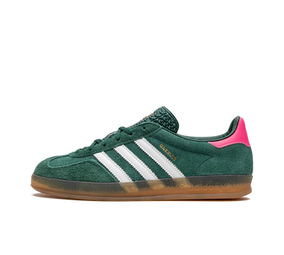 Tênis Adidas Gazelle Indoor 'Collegiate Green Lucid Pink' Verde