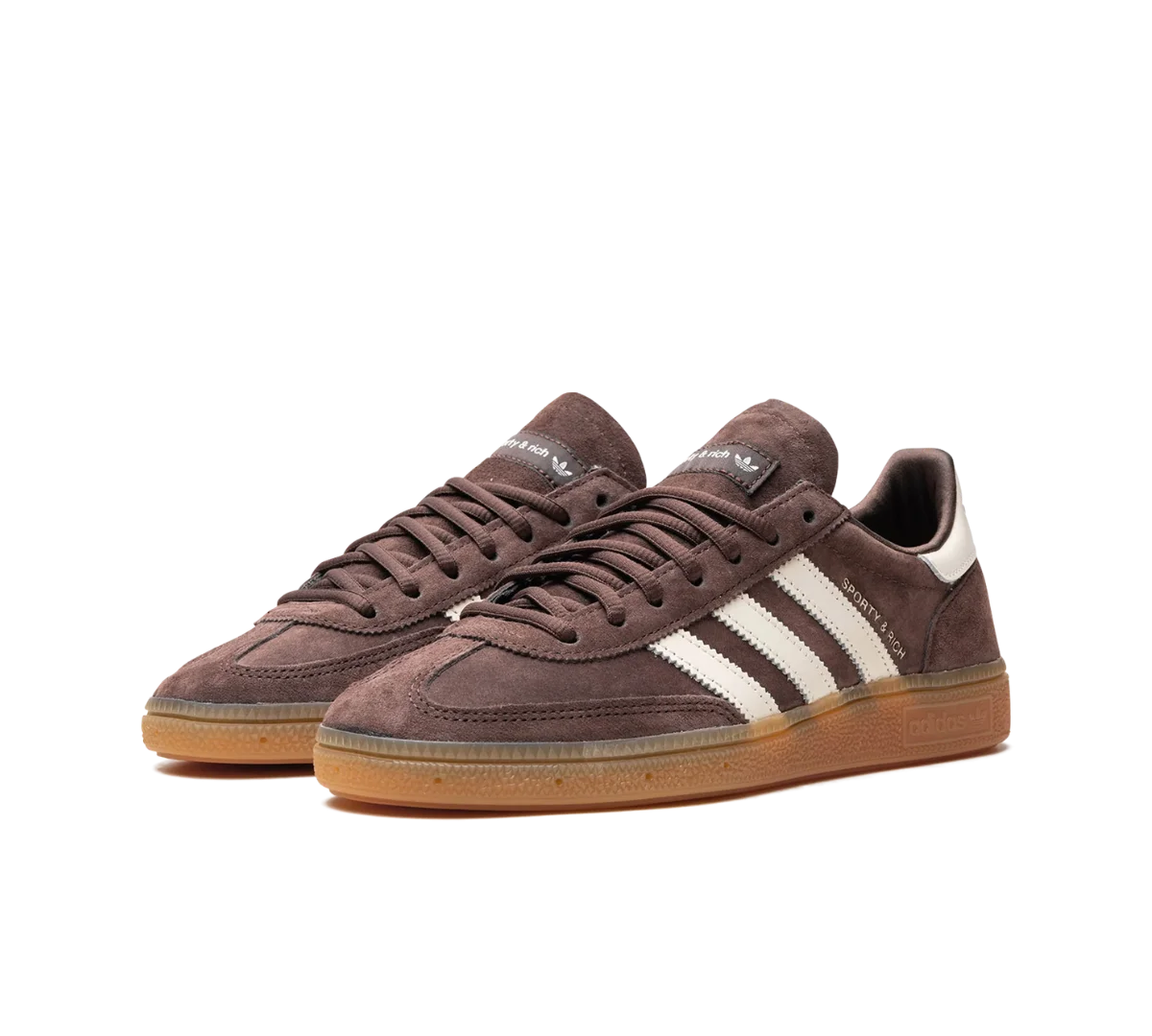 Tênis Adidas Handball Spezial x Sporty & Rich 'Auburn' Marrom