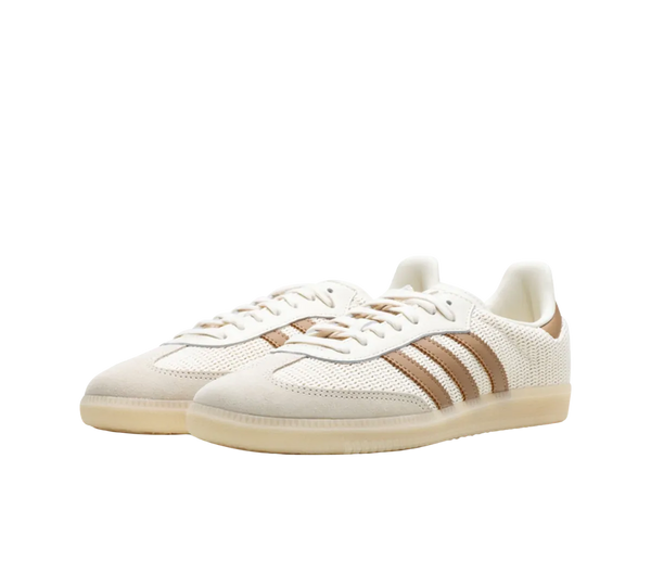 Tênis Adidas Samba OG 'Cream White Carboard' Branco / Marrom