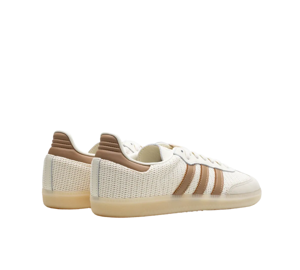Tênis Adidas Samba OG 'Cream White Carboard' Branco / Marrom