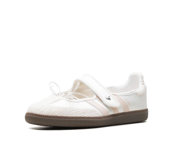 Tênis Adidas Samba Jane 'Cloud White Pink' Branco / Rosa