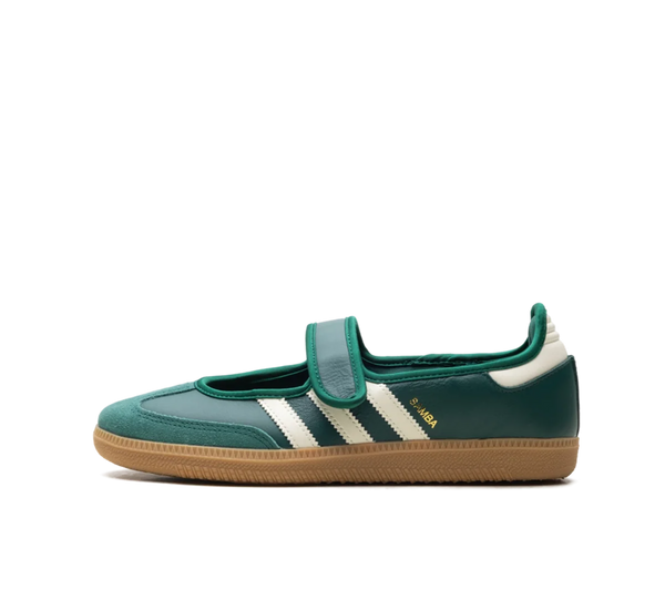 Tenis Adidas Samba Jane 'Green White Gum' Verde
