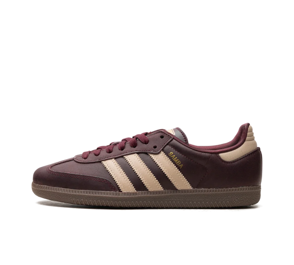 Tênis Adidas Samba OG 'Maroon Crystal' Vinho