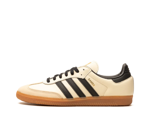 Tênis Adidas Samba OG 'Cream White Sand Strata' Creme