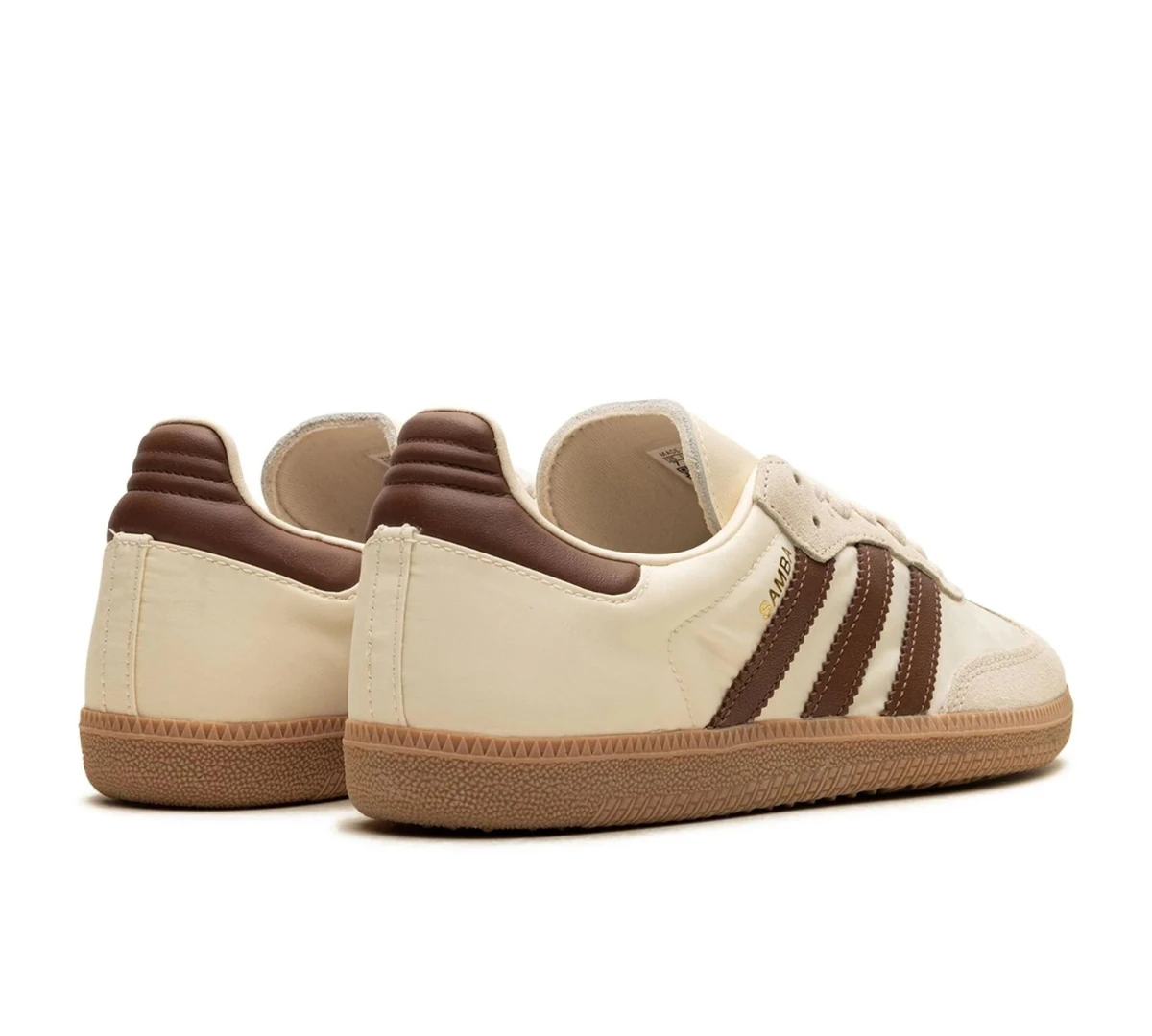 Adidas Samba 'Cream White Preloved Brown' Creme/Marrom