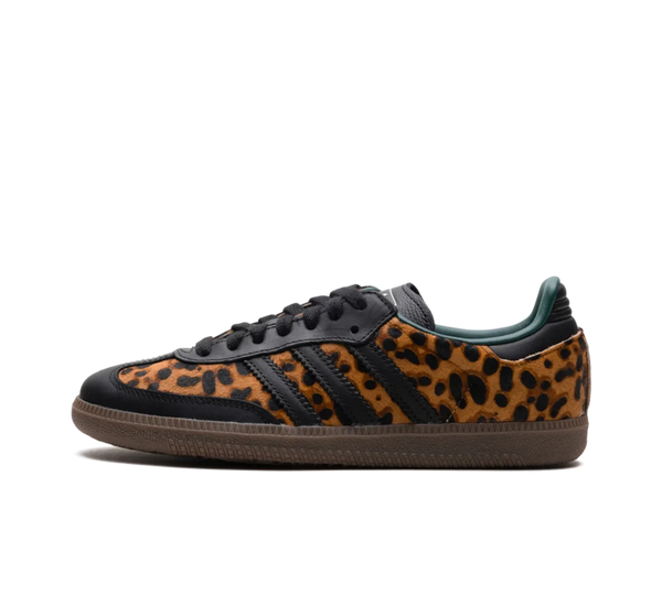 Tênis Adidas Samba OG 'Leopard Black' Preto