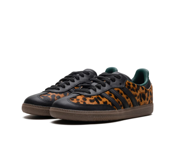 Tênis Adidas Samba OG 'Leopard Black' Preto
