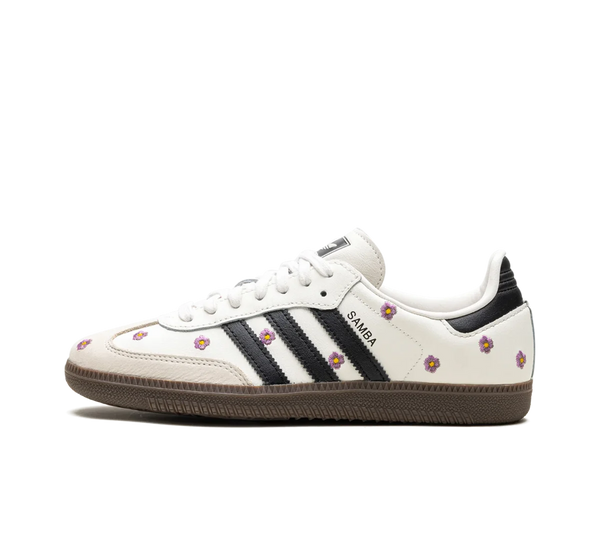 Tênis Adidas Samba OG 'Purple Floral' Branco / Floral