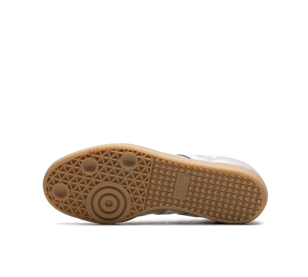 Tênis Adidas Samba OG 'Silver Metallic Cracked Leather' Prata