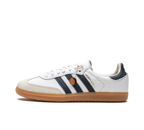 Tênis Adidas Samba OG x Sporty & Rich 'White' Branco