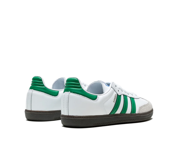 Tênis Adidas Samba OG 'White Green'  Branco / Verde