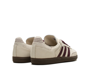 Tênis Adidas Samba OG 'Wonder White Maroon' Bege / Vinho – foto 4
