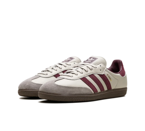 Tênis Adidas Samba OG 'Putty Grey Maroon' Cinza / Vinho – foto 3