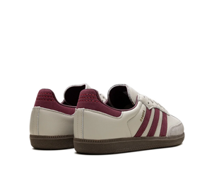Tênis Adidas Samba OG 'Putty Grey Maroon' Cinza / Vinho – foto 4