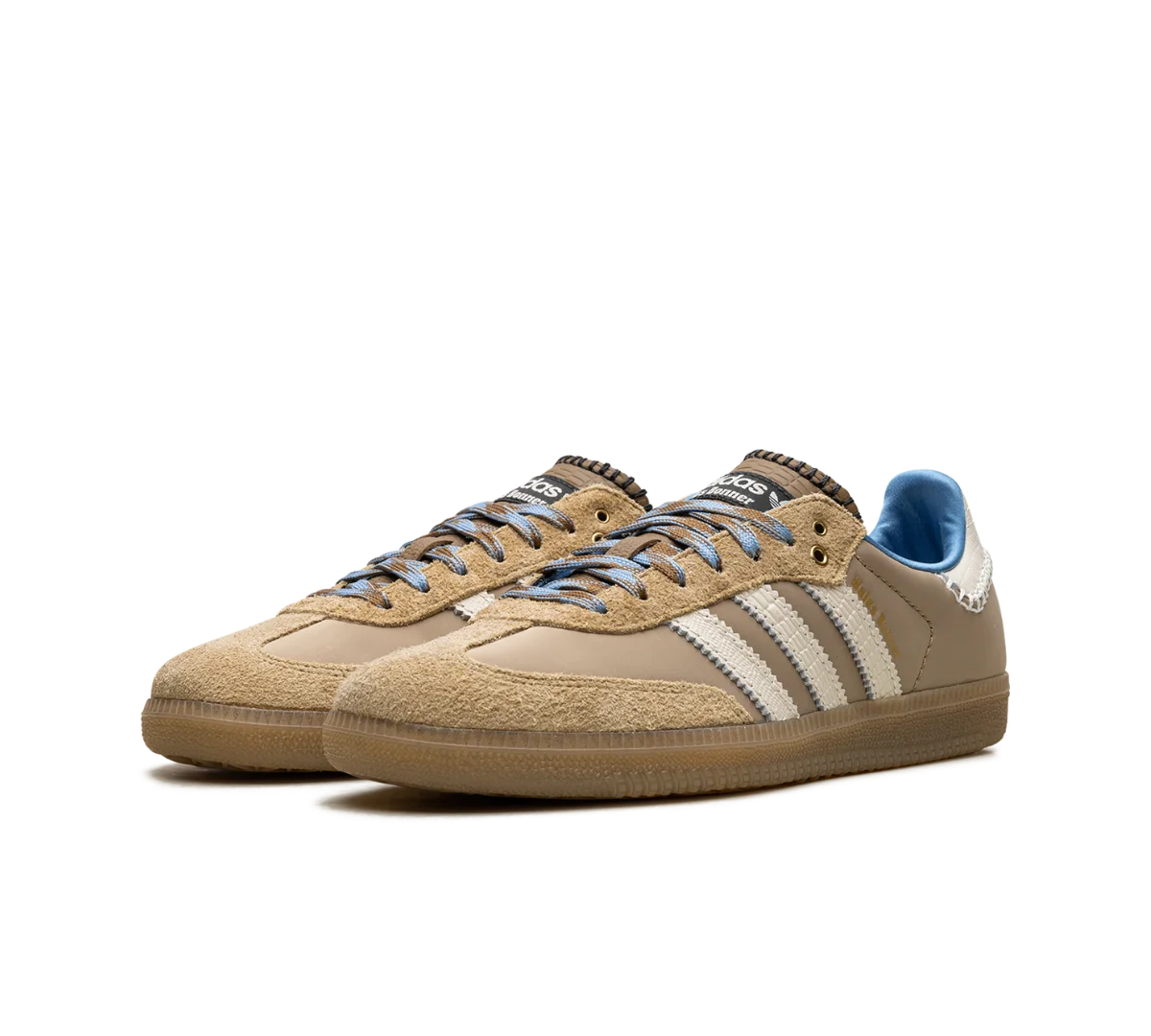 Tênis Adidas Samba x Wales Bonner 'Desert White' Bege