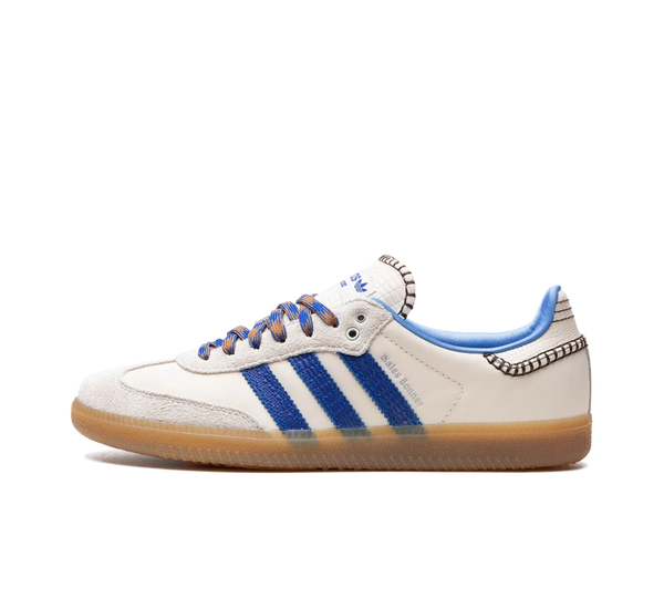 Tênis Adidas Samba x Wales Bonner 'Wonder Clay Royal Blue' Branco / Azul