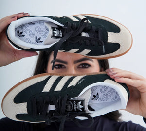 Tênis Adidas Samba OG 'Wonder White' Preto / Creme – foto 4