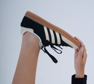 Tênis Adidas Samba OG 'Wonder White' Preto / Creme – foto 2