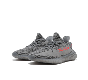 Tênis Adidas Yeezy Boost 350 V2 'Beluga 2.0' Cinza / Laranja – foto 3