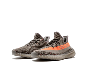 Tênis Adidas Yeezy Boost 350 V2 'Beluga' Cinza / Laranja – foto 3
