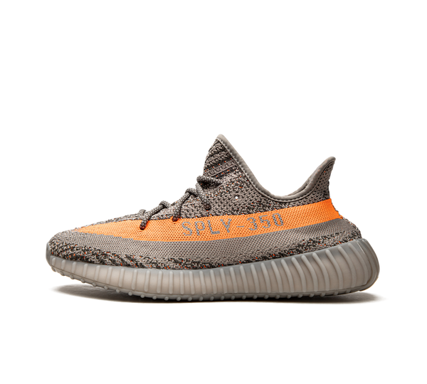 Tênis Adidas Yeezy Boost 350 V2 'Beluga Reflective' Cinza / Laranja