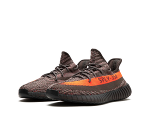 Tênis Adidas Yeezy Boost 350 V2 'Carbon Beluga' Cinza / Laranja – foto 3