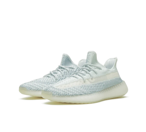 Tênis Adidas Yeezy Boost 350 V2 'Cloud White' Branco / Azul – foto 3