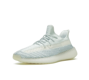 Tênis Adidas Yeezy Boost 350 V2 'Cloud White' Branco / Azul – foto 2