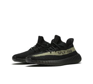 Tênis Adidas Yeezy Boost 350 V2 'Olive Green' Preto / Verde – foto 3