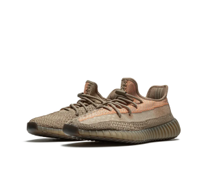 Tênis Adidas Yeezy Boost 350 V2 'Sand Taupe' Marrom / Laranja – foto 3