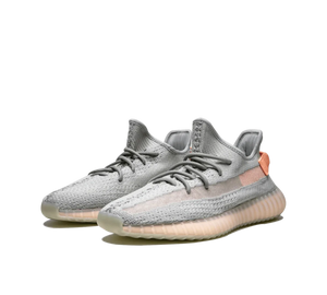 Tênis Adidas Yeezy Boost 350 V2 'True Form' Cinza / Laranja – foto 3