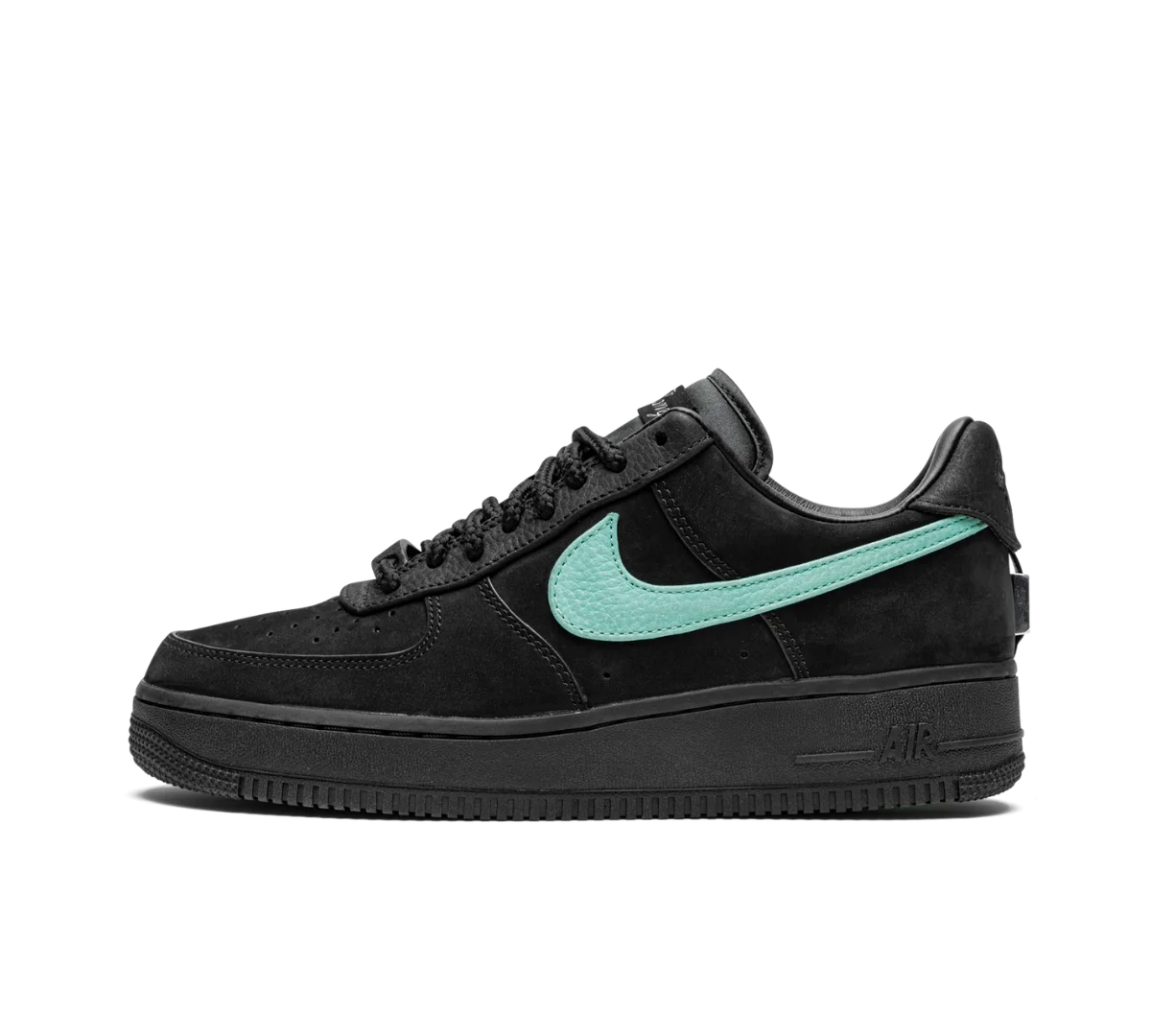 Tênis Nike Air Force 1 x Tiffany & Co. '1837' Preto – Juicy Sneakers