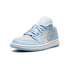 Tênis Nike Air Jordan 1 Low 'Football Grey' Azul – foto 2
