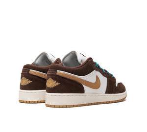 Tênis Nike Air Jordan 1 Low 'Cacao Wow' Marrom – foto 4