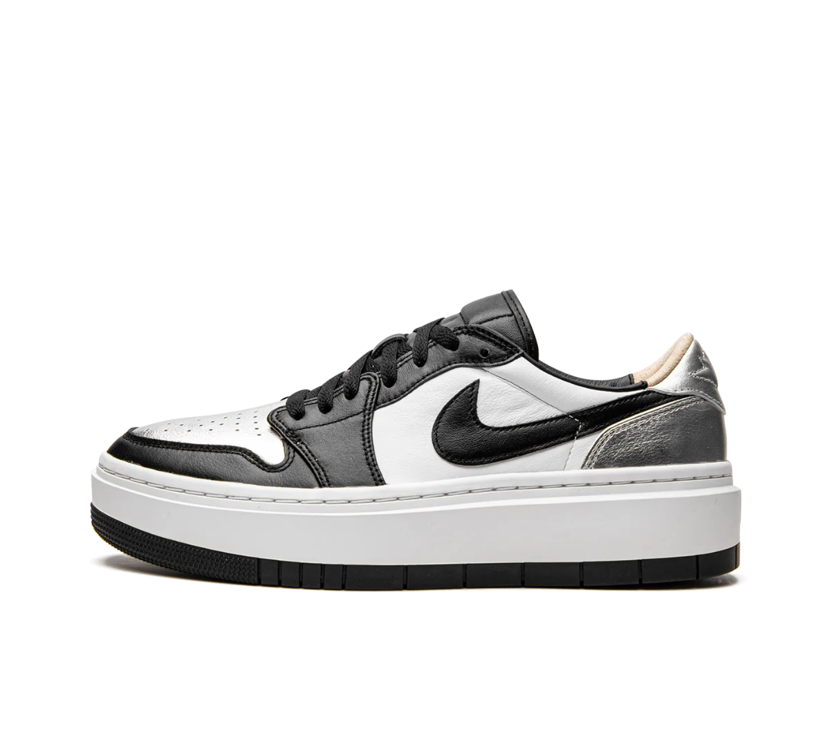 Tênis Nike Air Jordan 1 Low Elevate 'Silver Toe' Prata