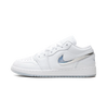 Tênis Nike Air Jordan 1 Low 'Glitter Swoosh' Branco / Colorido