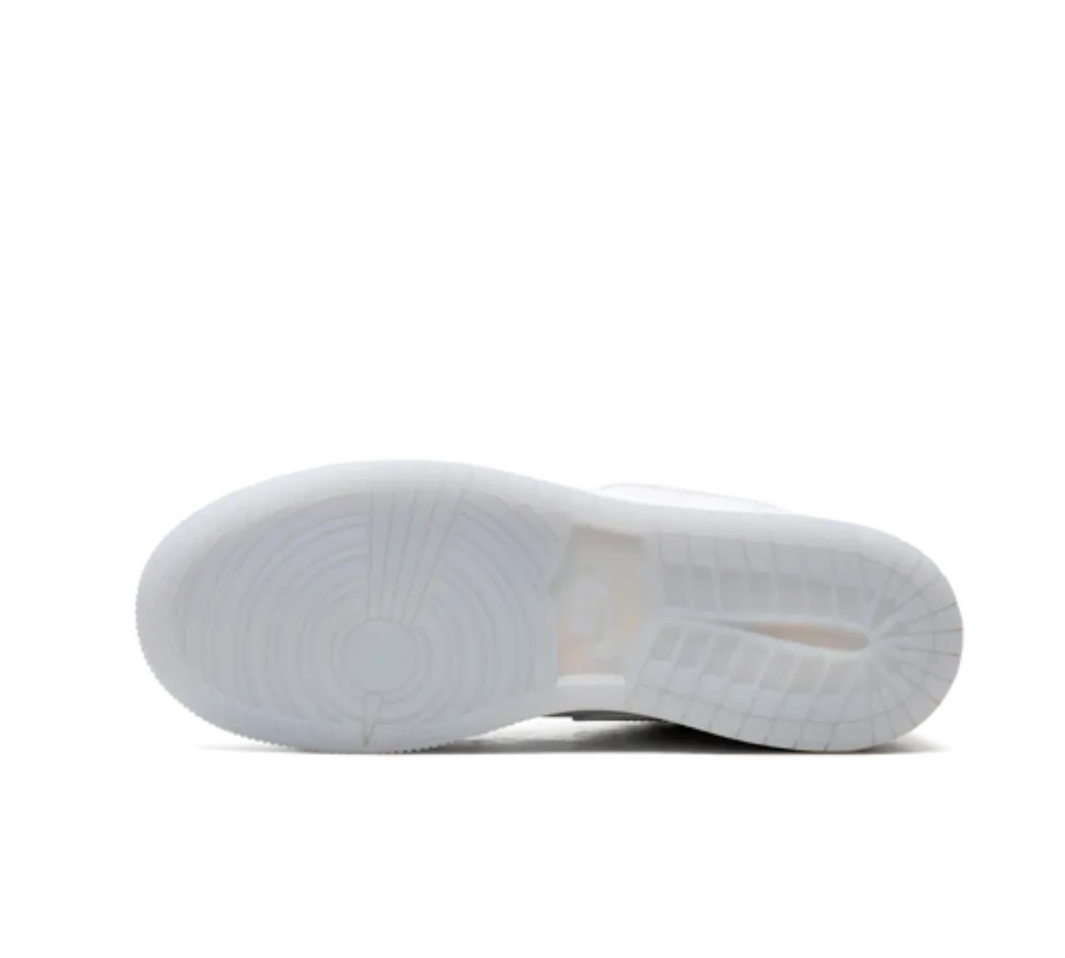 Tênis Nike Air Jordan 1 Low 'Glitter Swoosh' Branco / Colorido