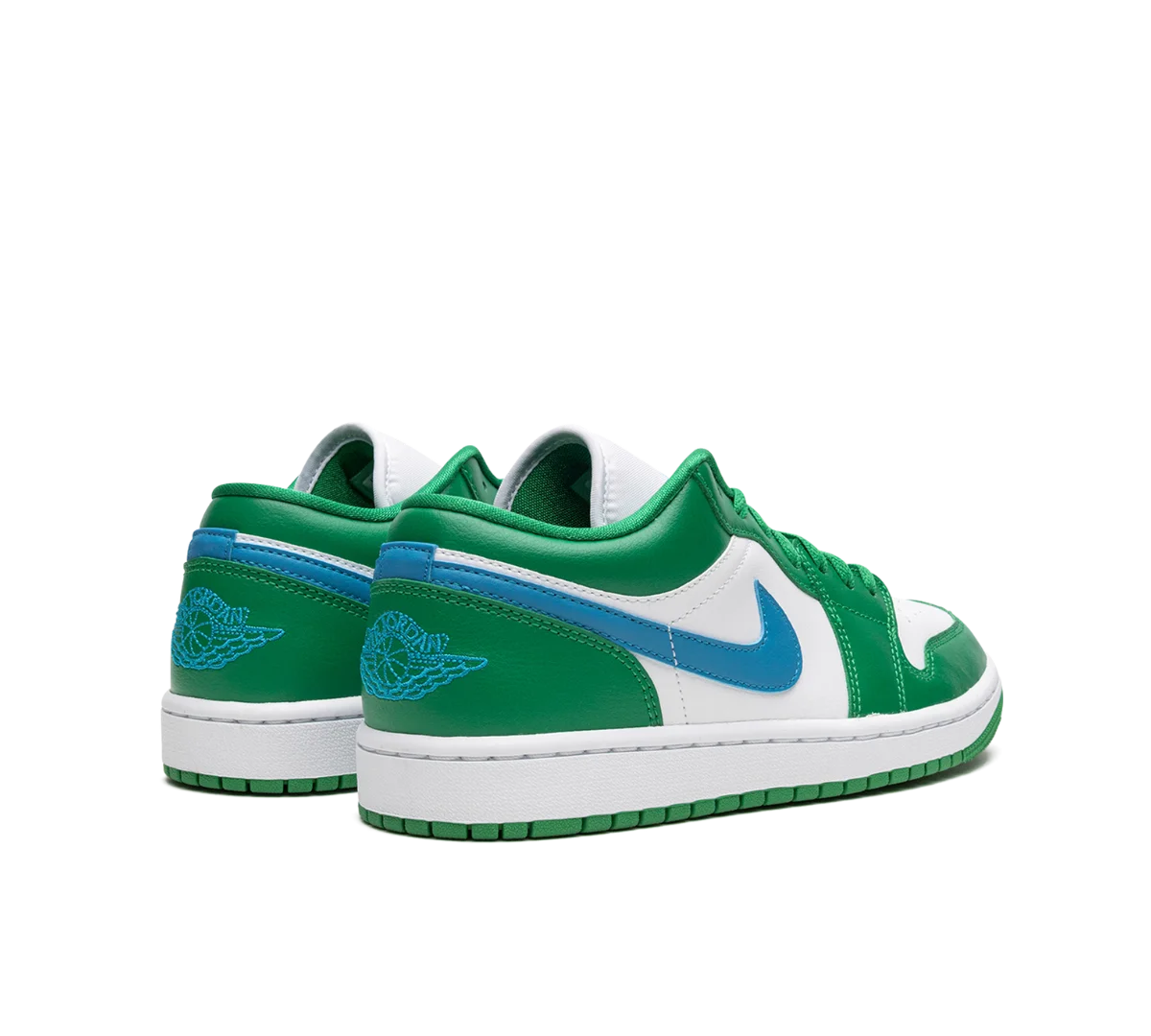 Tênis Nike Air Jordan 1 Low 'Lucky Green Aquatone' Verde