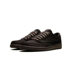 Tênis Nike Air Jordan 1 Low x Travis Scott 'Velvet Brown' Marrom – foto 3