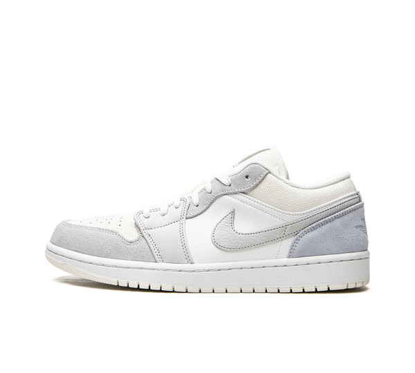 Tênis Nike Air Jordan 1 Low 'Paris' Cinza / Branco