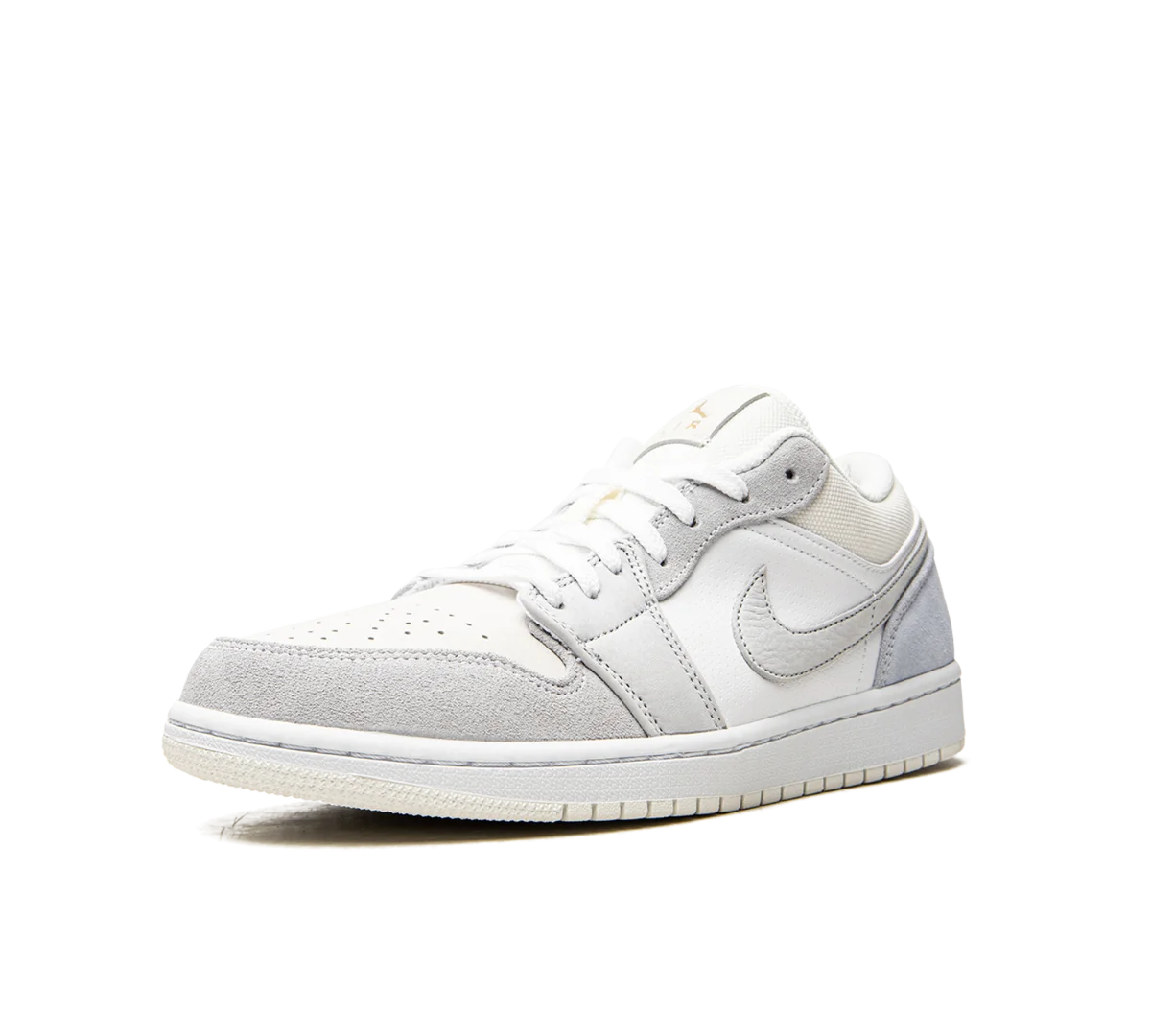 Tênis Nike Air Jordan 1 Low 'Paris' Cinza / Branco