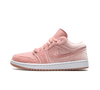 Tênis Nike Air Jordan 1 Low 'Pink Velvet' Rosa