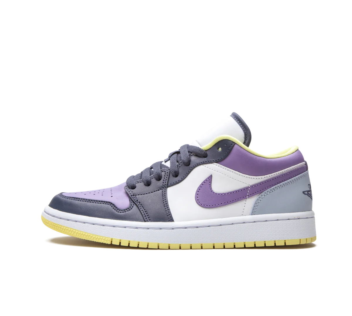 Tênis Nike Air Jordan 1 Low 'Purple Magenta' Colorido