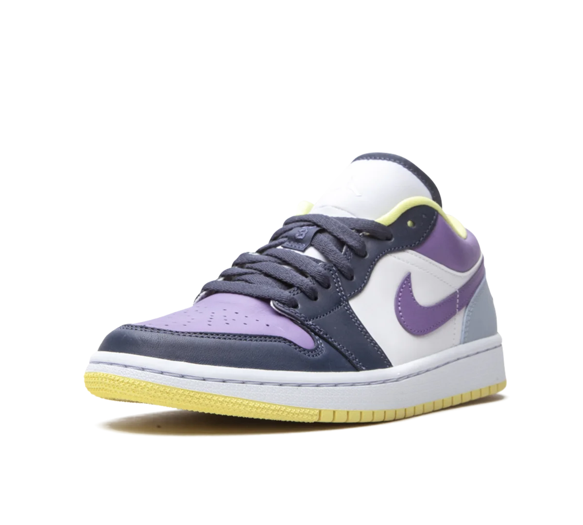Tênis Nike Air Jordan 1 Low 'Purple Magenta' Colorido