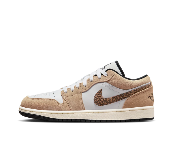 Tênis Nike Air Jordan 1 Low 'Brown Elephant' Marrom
