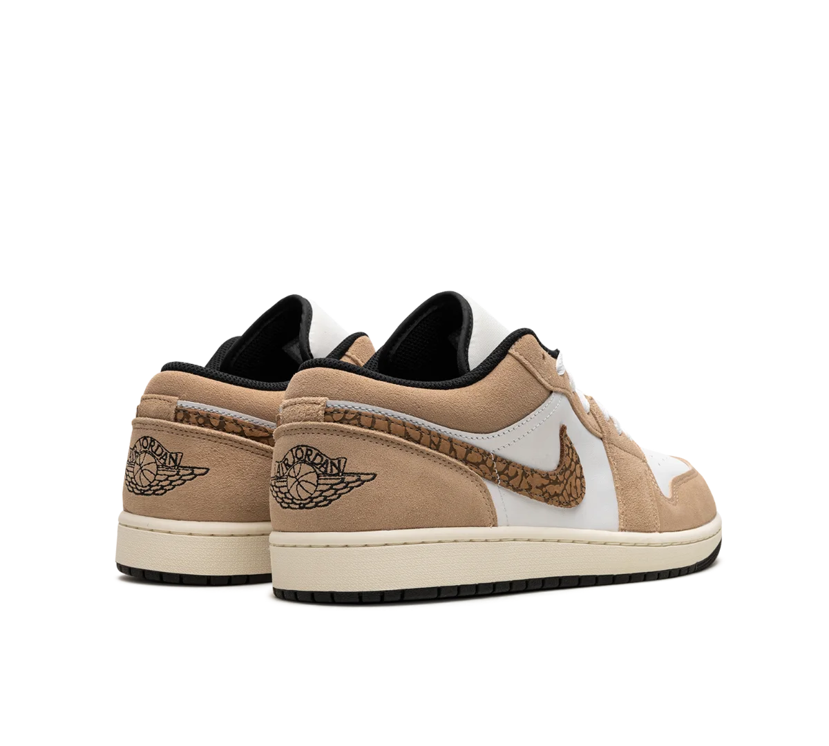 Tênis Nike Air Jordan 1 Low 'Brown Elephant' Marrom